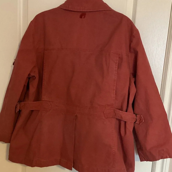 Windriver Classic Outerwear Women's Red Denim Jean Jacket Size XL Pockets - Picture 8 of 16